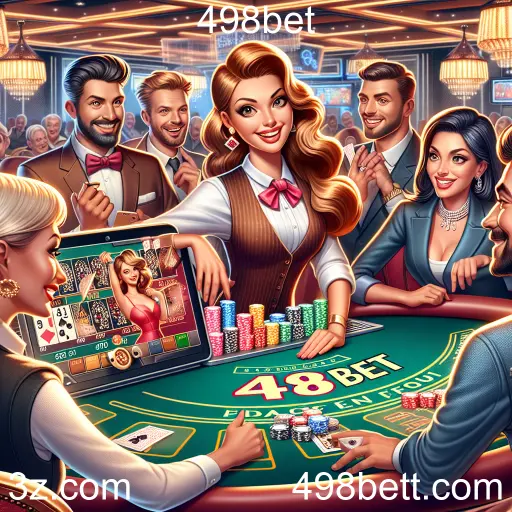 A Revolução dos Jogos com Dealer Ao Vivo no 498bet